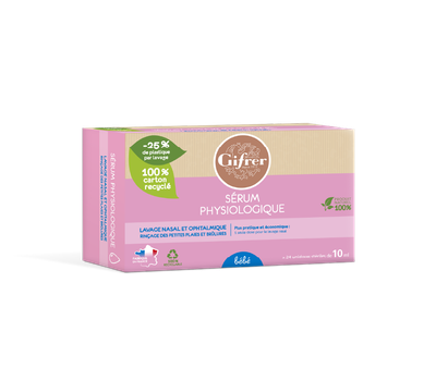 Image Gifrer Sérum physiologique 10ml x24